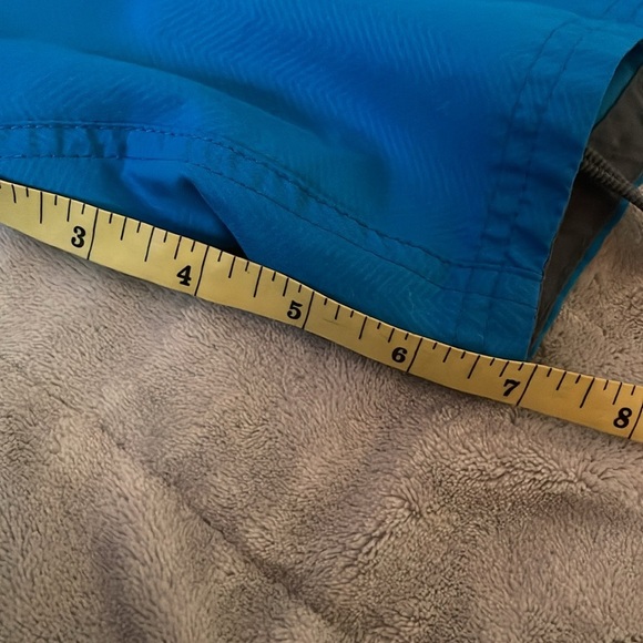 Nike Men's Blue and Orange Athletic Swim Trunks Board Shorts Beach Vacation Lg - Picture 11 of 11